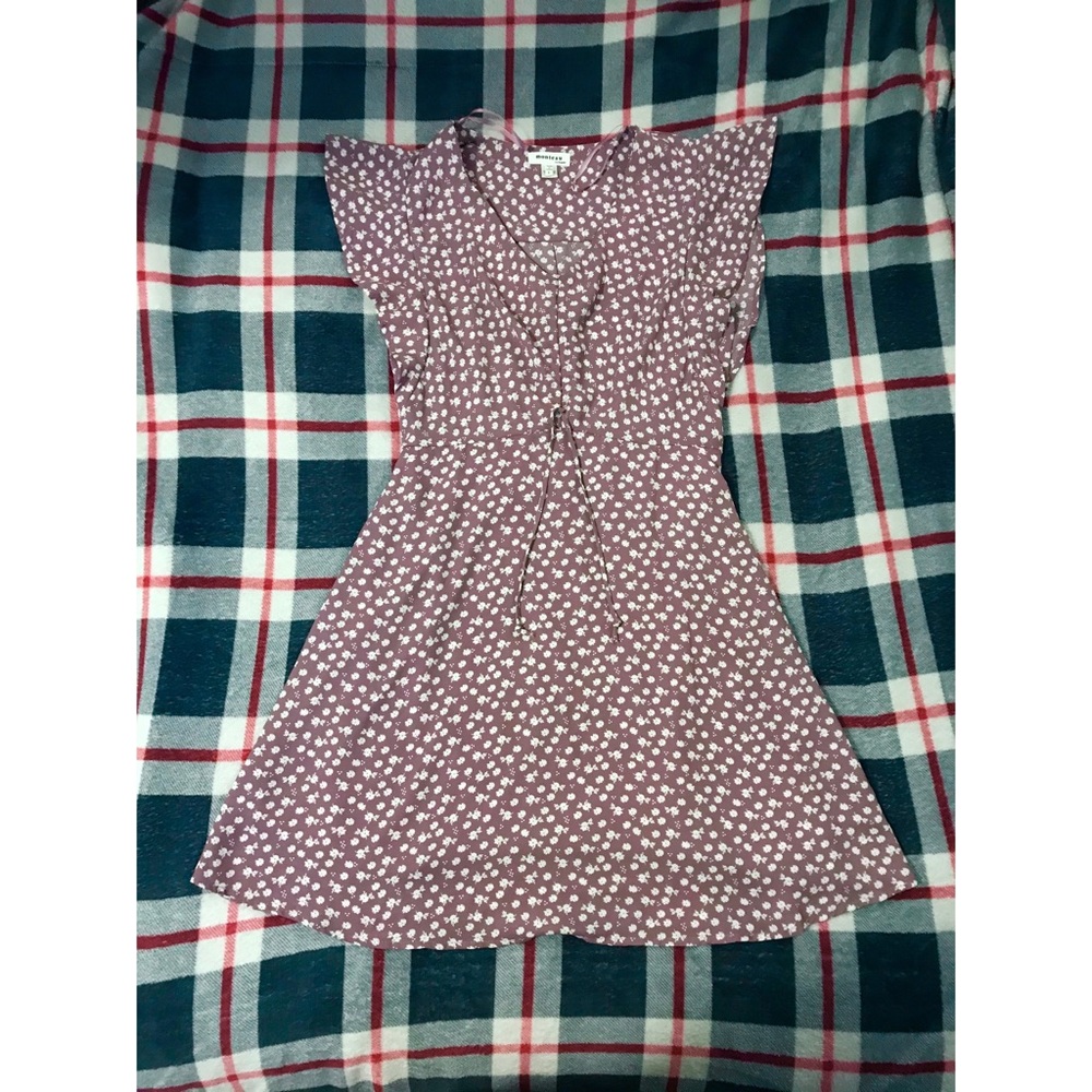 NWOT floral purple dress